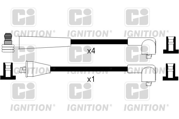 QUINTON HAZELL Комплект проводов зажигания XC502